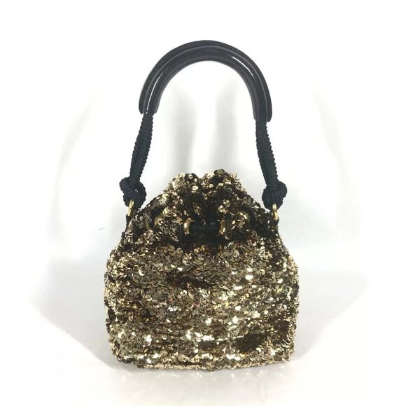 LOUIS VUITTON M40322 2010 Cruise Collection Mininoe Rococo Sequin Hand Bag - Picture 3 of 11